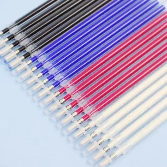 25pcs High Temperature Disappearing Pen Lead Heat Erasable Fabric Pen Refills Refills DIY Patchwork Garment Dash Marker Pens