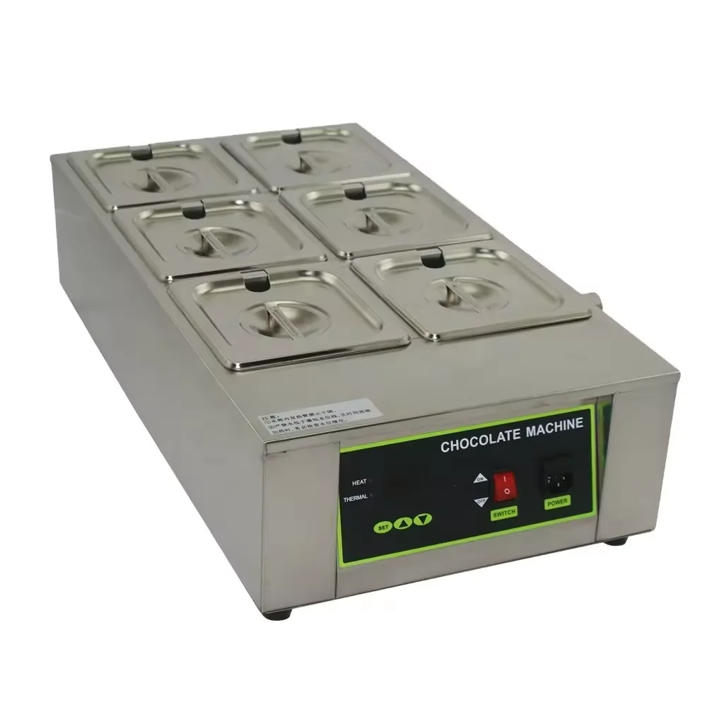 2024 Hot Selling Digital Commercial Chocolate Melter Tempering Machine Electric Chocolate Melting Machine For Home Use