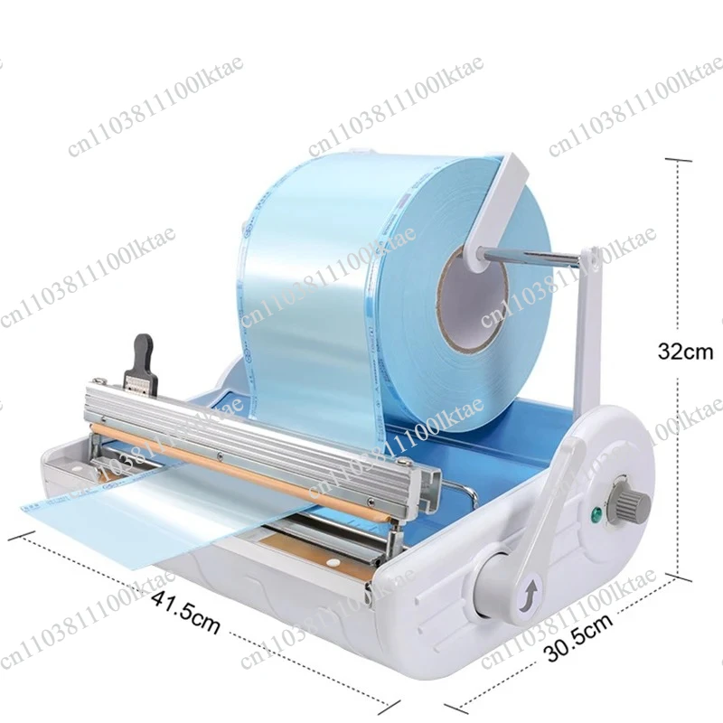 Useful 80 Dental Sterilization Bag Sealer with Bracket Packaging 500W AC220V 50Hz for Medical Equipment Packaging 0-250mm NEW
