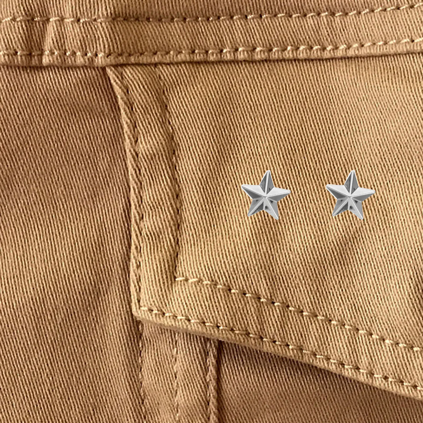 

100 Pcs Acrylic Pentagram Beads for Embroidery Rhinestones Flatback Bulk Spacer Christmas Stars Crafts