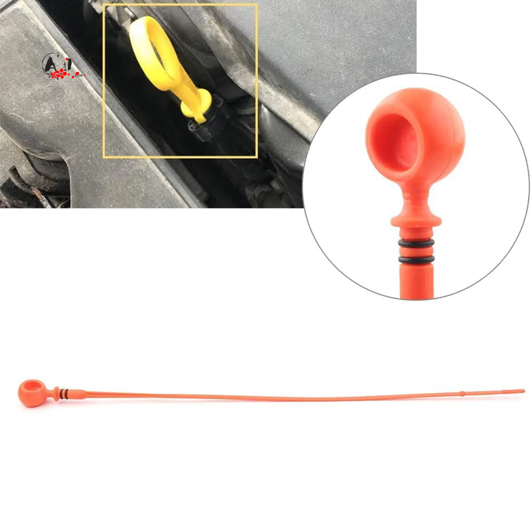 A10E-Car Engines Tool Engine Oil Level Dipstick Oil Fluid Measure For Honda Civic 2006-2012 15650RNAA00