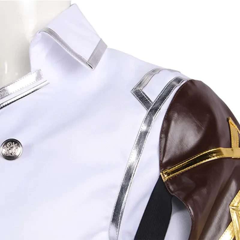 FC6Game Disguise LOL Jayce Cosplay Costume Defender of Tomorrow Adult Men Uniform Shirt Pants Outfits Halloween Carnival Pa@FC8！