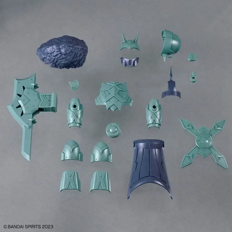 반다이 오리지널 애니메이션 모델 30MF 30ML 클래스 업 아머 리버 바이킹 액세서리 패키지 어린이를위한 장난감 선물 액션 피규어