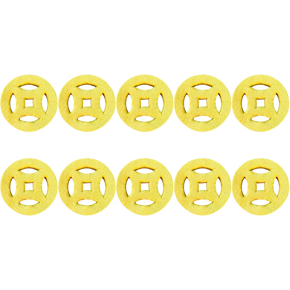 

Chinese Ancestor Money Paper Round Hole Worship Supplies Sacrifice Paper for Ancestral Burning Tomb-Sweeping Day