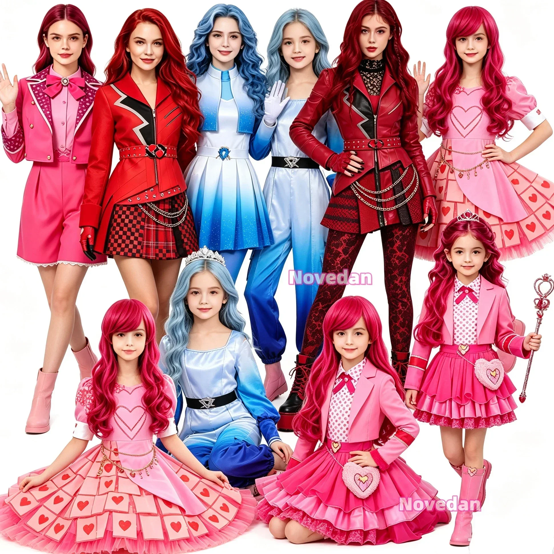 Kostium z filmu „Descendants 5 – Kids Cosplay Anime recenzja i cena