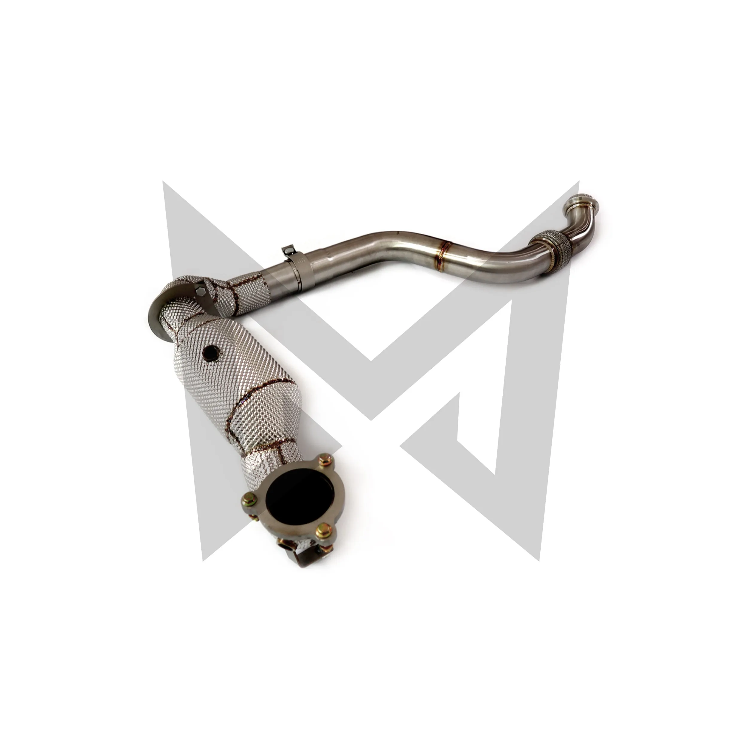 MANX SUS Downpipe Suitable for BENZ CLA250 2016 2.0T Performance Exhaust System With Heat shield Lossless installation