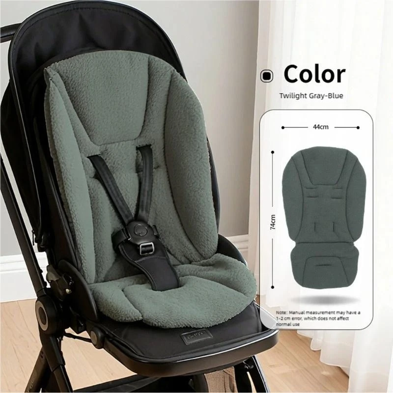Universal Strollers Pad With Spine Support And Reversible Design For Year Round Comfort Machine Washable A2UB