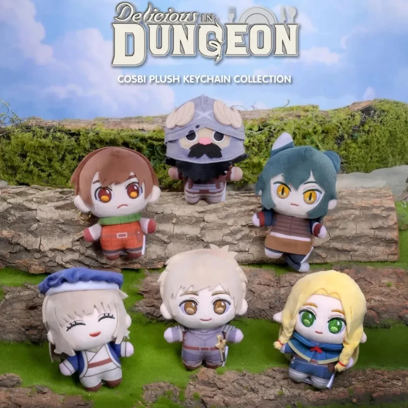 

Delicious In Dungeon COSBI Plush Keychain Collection Blind Box Cute Anime Character Doll Backpack Pendant Trendy Toy Mystery Box