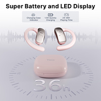 AI Language Translating Earbuds with 144 Languages Real Time Translator Earphone OWS Headphone Ear Buds for Business