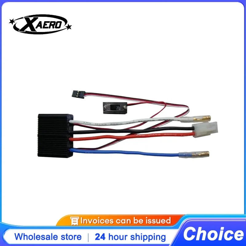 

XAERO 24V Bidirectional Brushed ESC for 6S RC Motor High Voltage Speed Controller with Overload Protection