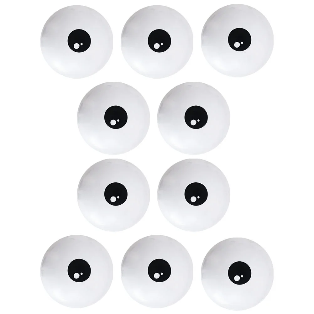 

10 Pcs Eyeball Halloween Decorations Party Balloon for Supplies Outdoor Beach Balloons Emulsion Big Bride