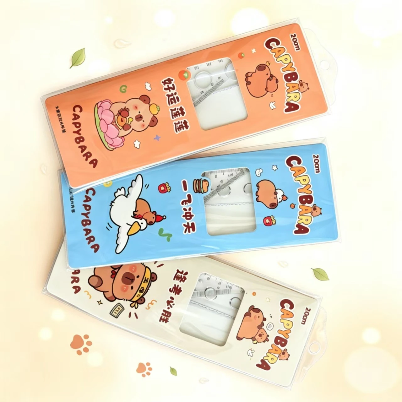 12 pcs Wholesale Ruler Set  Stationery Prizes Multifunctional Ruler Triangle Plate Straight  Protractor Four-piece Set