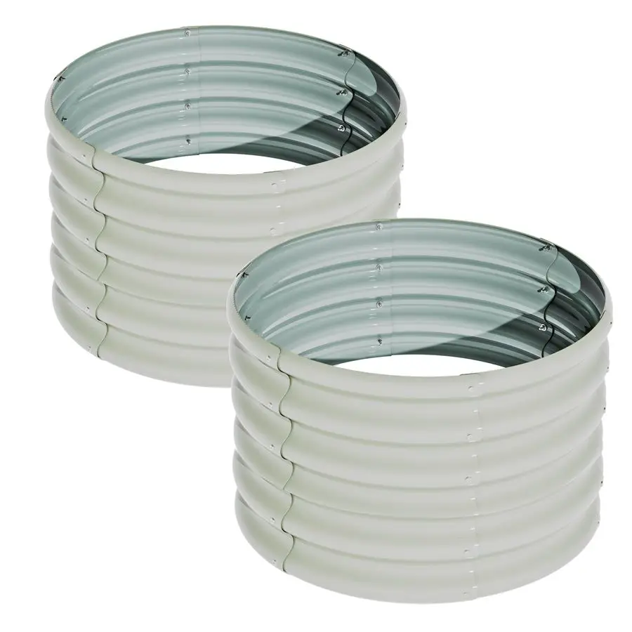 

Комплект для приподнятой грядки, оцинкованные садовые ящики для выращивания растений на открытом воздухе, металлические приподнятые грядки для овощей, фруктов, цветов, черные