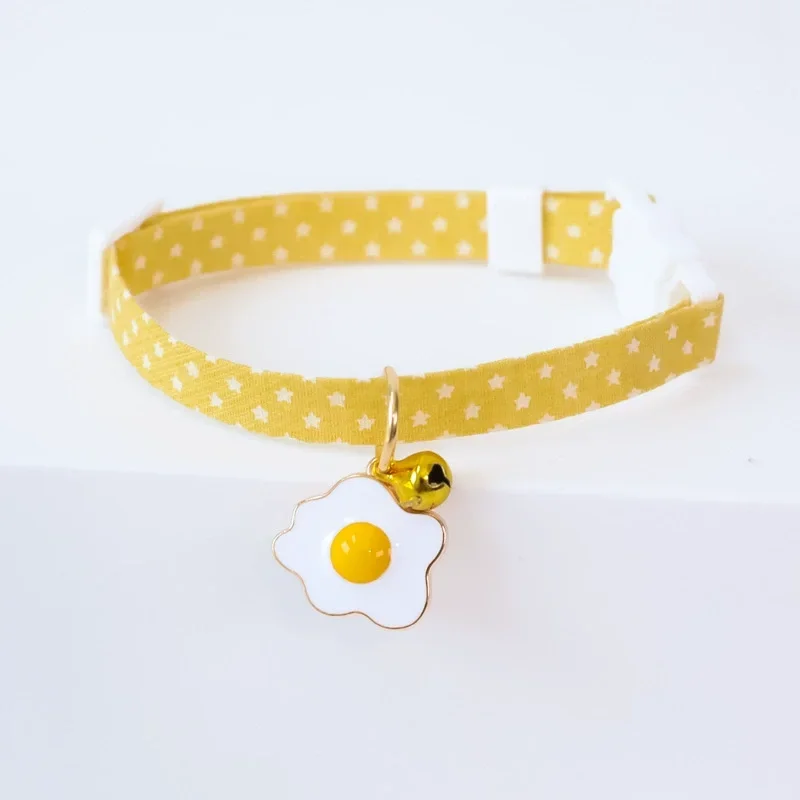 Ins fresh style Cat Collar Safety Breakaway Small Dog Tie Ad