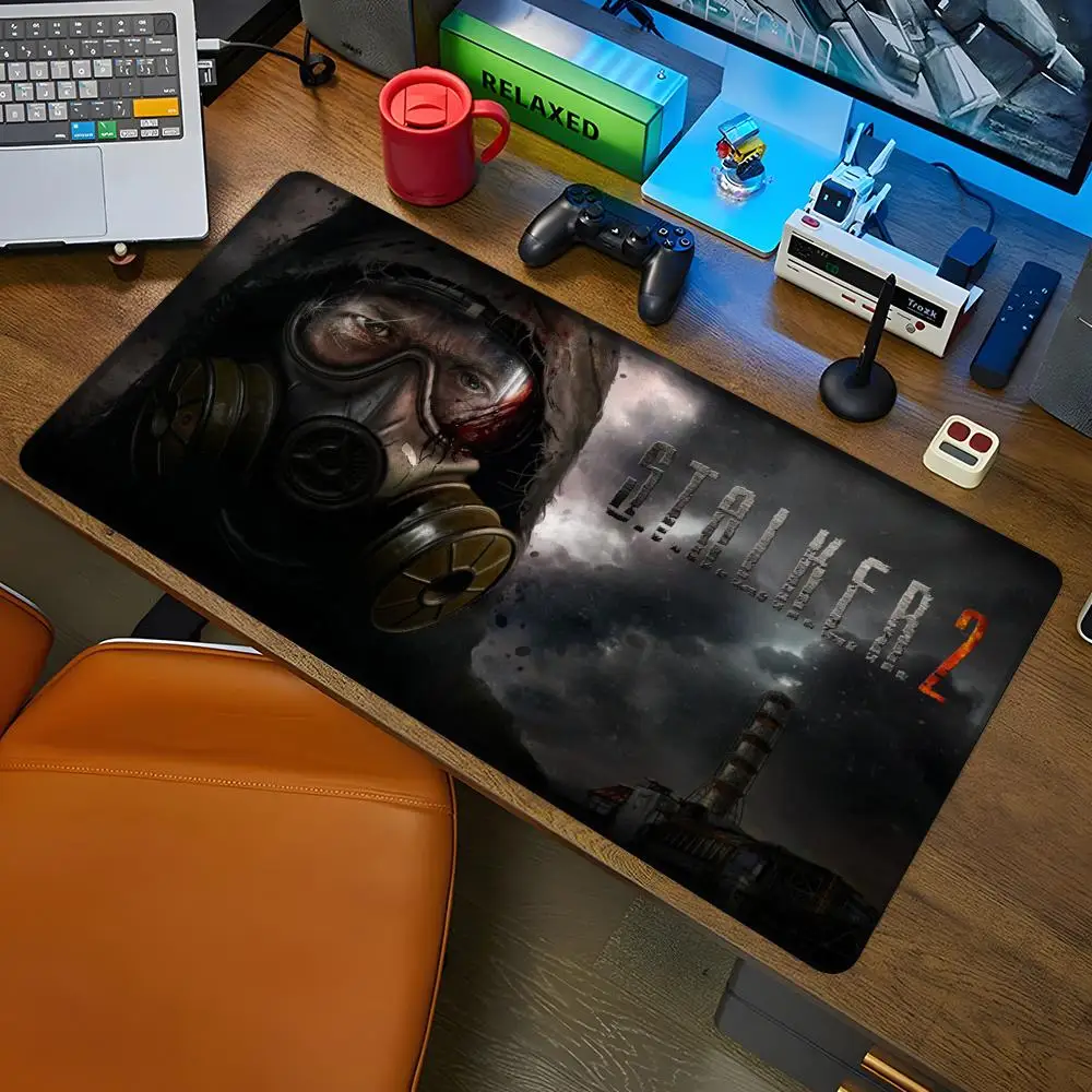 games Stalker 2 Mouse Pad Gaming video games Abstract Large 800x400mm MouseMat Gamer XXL Mause Carpet PC Desk