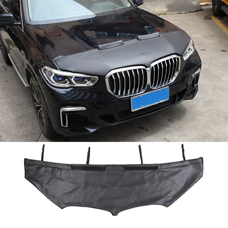 For BMW X5 G05 X5L 2019-2023 Car Hood Cover Stone Deflector Hood Protection Shield Sand Block Exterior Accessories