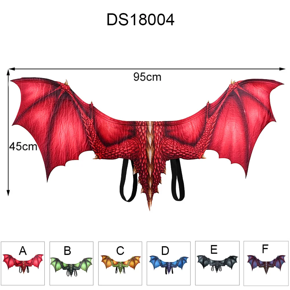 Dragon Wings Cosplay Costume for Kids, Adulto Acessório, Senhoras, Roupa Criança, Criança