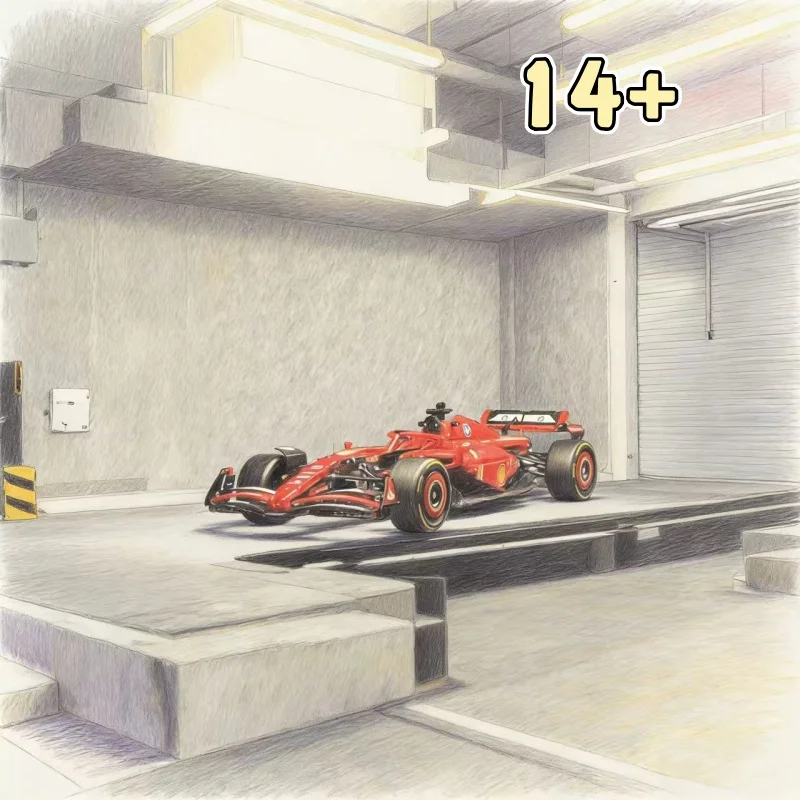 

2026 New 42207 Desktop ornament racing Model Mechanical Set Home Decoration Boy Birthday Gift