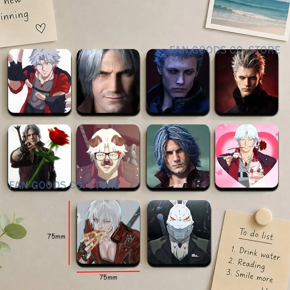 D-Devil May Cry DMC Magnetic Refrigerator Magnets Cute and Creative Refrigerator Magnets Souvenirs and Gifts