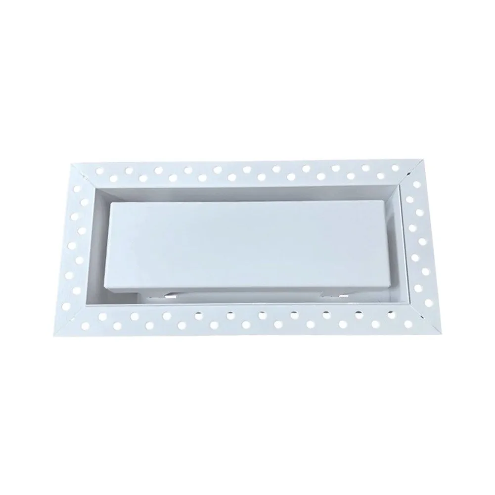 Flush Mount Central Air Return Air Grille Easy Install Vent Cover For Household Air Conditioning Ventilation Duct Replacement