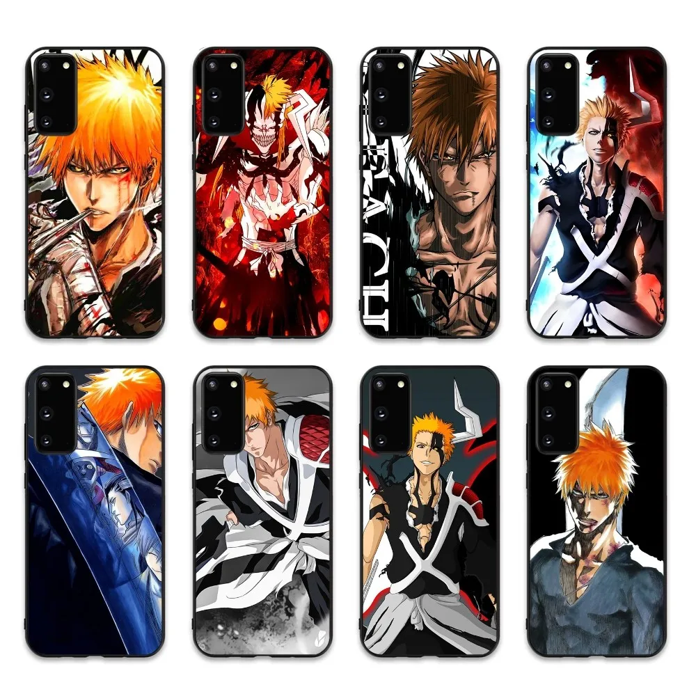 Bleach Anime Kurosaki Ichigo Phone Case For Samsung S 9 10 20 21 22 23 30 23plus lite Ultra FE S10lite Fundas