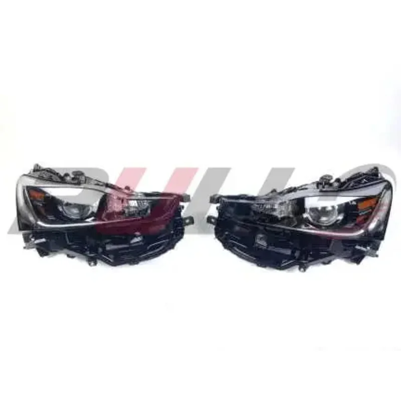 قطع غيار السيارات المعدلة لسيارة لكزس IS 2017 تتغير إلى طراز F-Sport يتضمن المصد الأمامي مع مصابيح أمامية لين واحدة #3