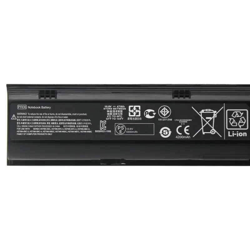 47WH Original Laptop Battery For 4330S 4331S 4430S 4431S 4435S 4436S 4530S 4730S 4540S HSTNN-LB2R PR06