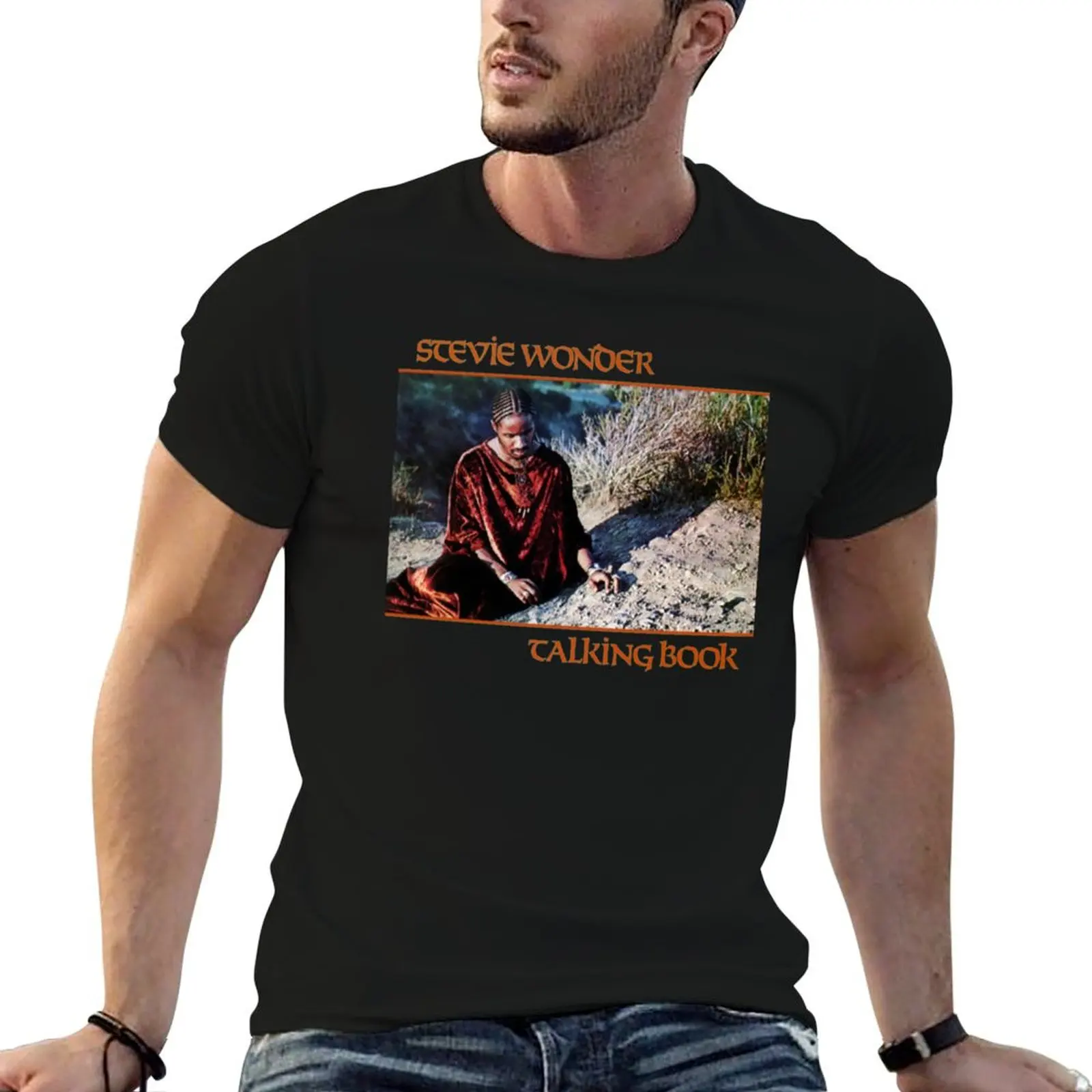 Stevie Wonder Superstition T-Shirt street wear Funny t-shirt t shirt for men
