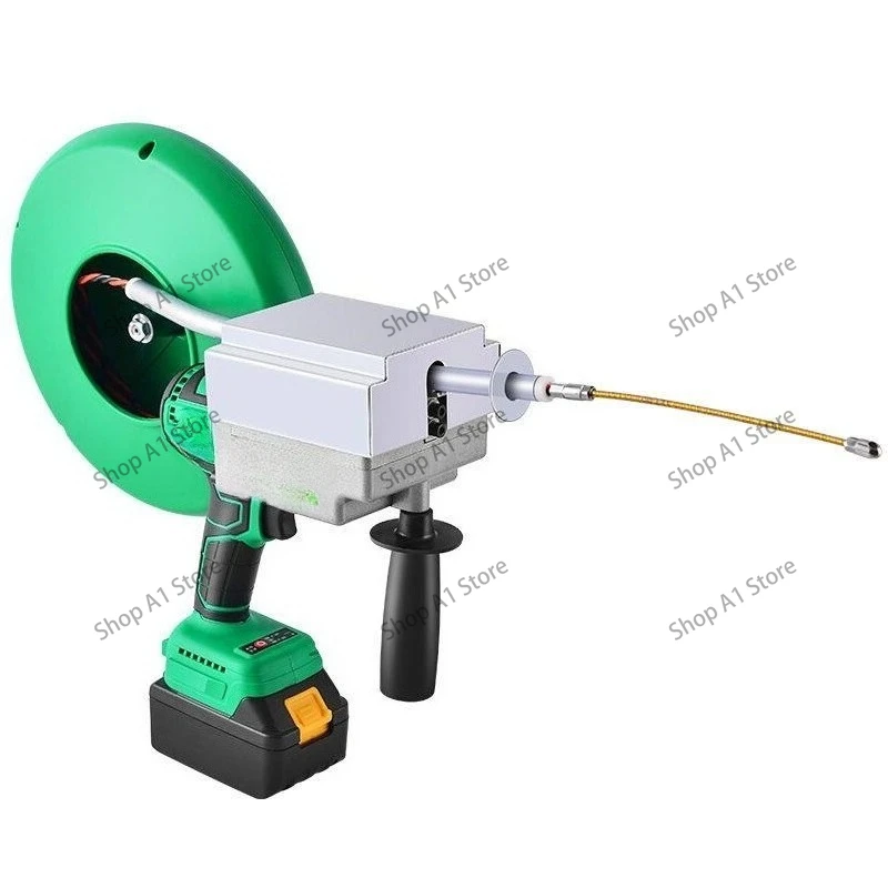 Threading machine Automatic threading device Automatic electrician Universal steel wire threading device Electric wire drawing