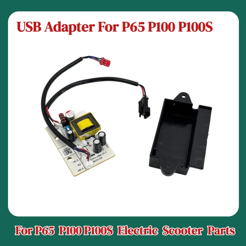 Original Electric Scooter USB Adapter For P65 P100 P100S Electric Scooter Kickscooter USB power converter