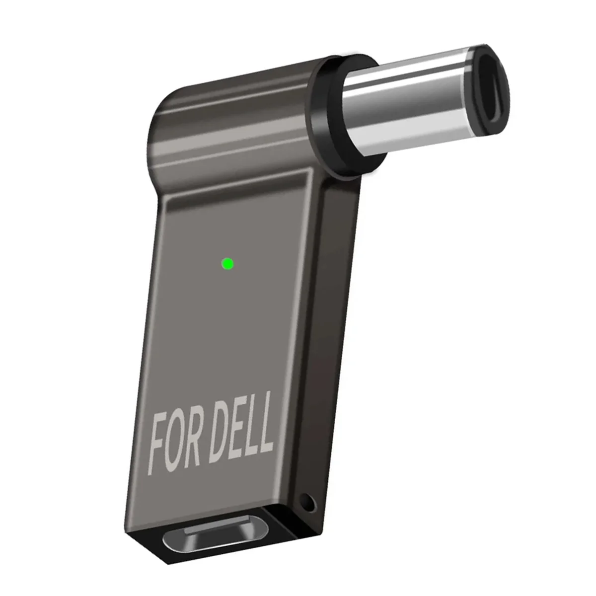 USB C-7.4mm 노트북 충전 어댑터, 암 C-수 DC 7.4X5.0mm 배럴 잭 플러그 컨버터, 100W PD 충전기