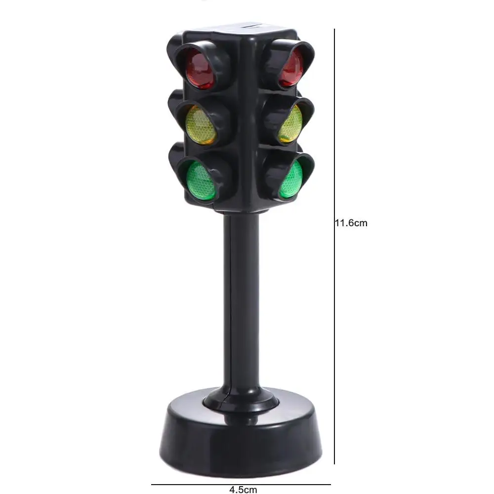 Early Educational Mini Traffic Light Traffic Safety Crosswalk Light Model Road Light Mini Model Traffic Light Toys Kids Toys