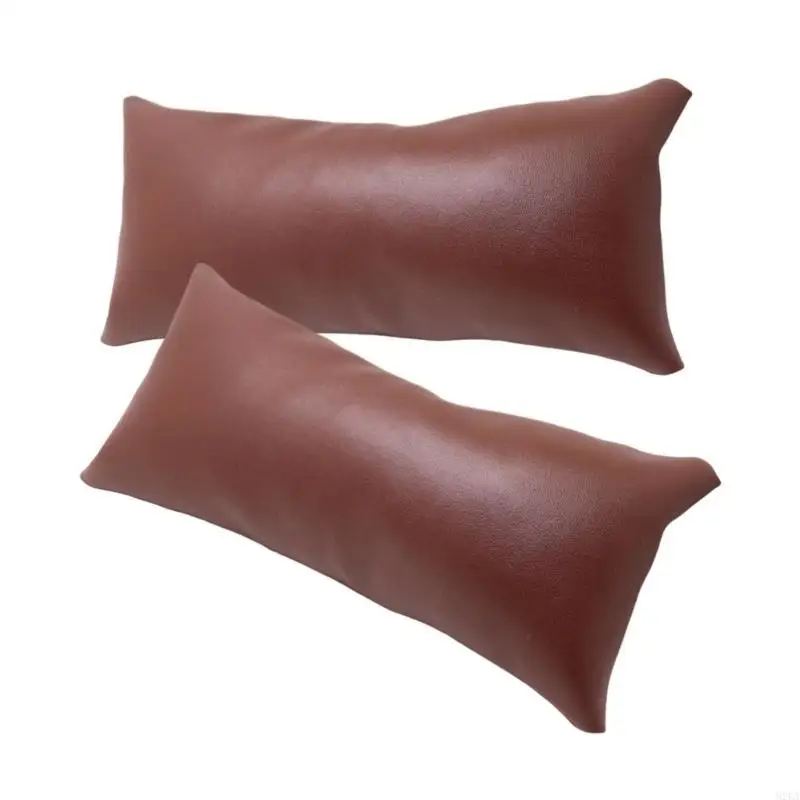 

2025 New Set of 2 PU Jewelry Show Pillows with Weighted Base Elegant Watch Pillow