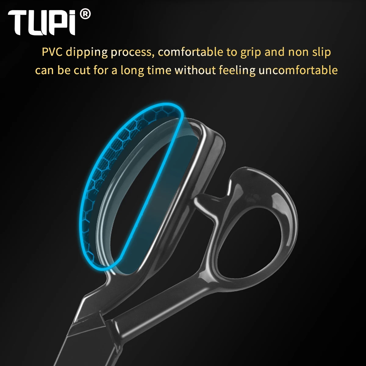 TUPI Professional Sewing Scissors Tailor Scissors Embroidery Scissor Fabric Needlework Cutting DIY Sewing Craft Supplies Shears