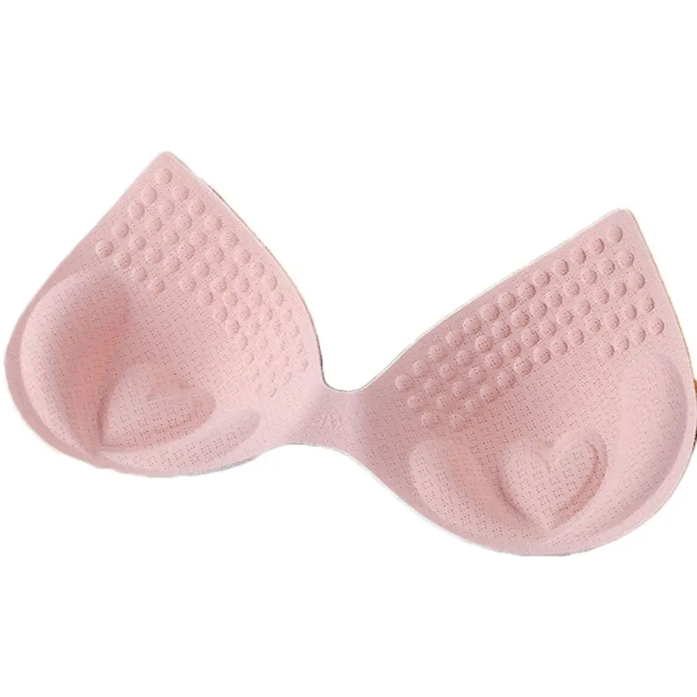 Removeable For Women Swimsuit Breast Chest Cup Solid Color Bra Padding Chest Enhancers Sponge Bra Pad Intimates Accessories