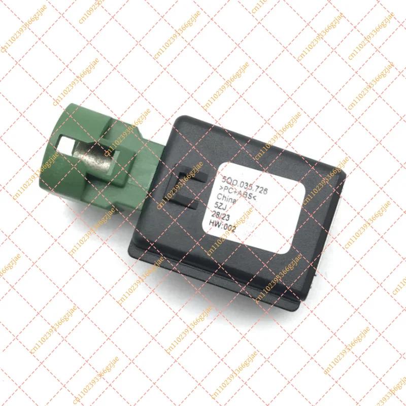 1PC USB Plug Socket 5Q0035726 5Q0035726A for Audi A3 A4 A5 Q3, Carplay Interface Replacement Part