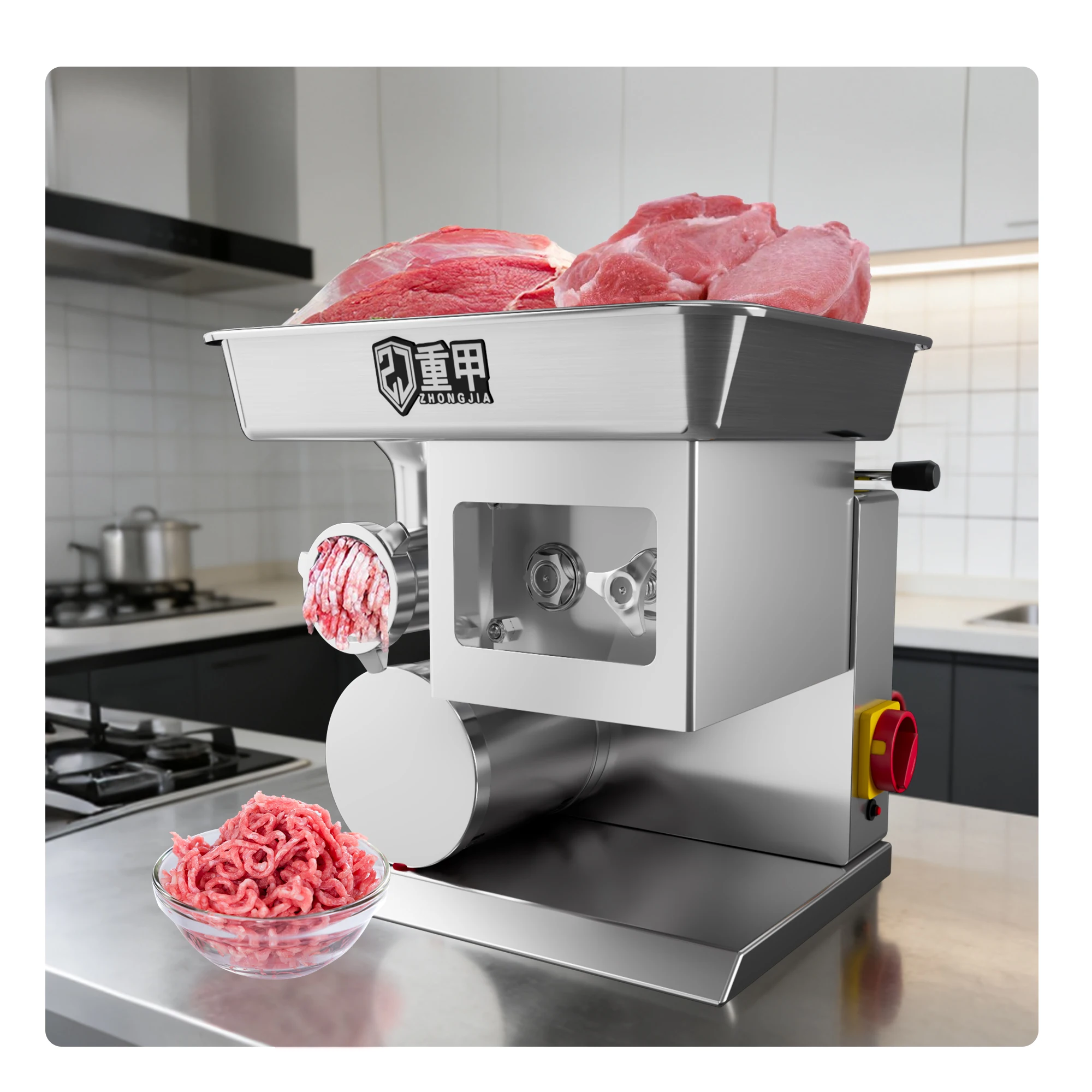 Commercial Meat Grinder Machine Slicers Electric Meat Grinder Professional Meat Grinder