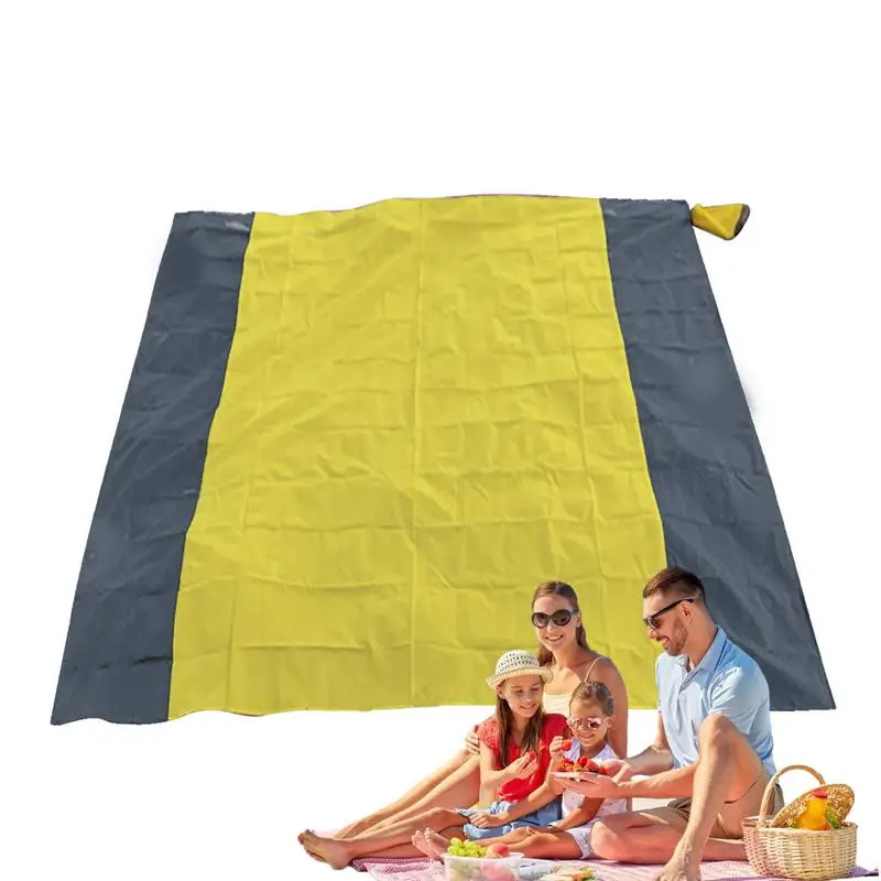 Beach Mat Sand Free Waterproof Extra Large Beach Mat Lightweight Cozy Chic Weather Resistant Foldable Beach Mat Sand Free Water