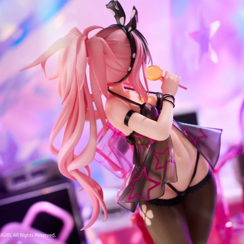 27cm 1/6 Digigirl Wysokie Obcasy i Lizak Króliczek Figurka Model Dekoracja Biurko Kolekcjonerska Zabawka