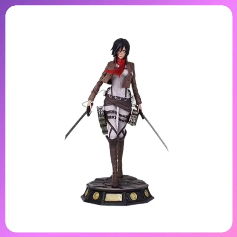 Attack on Titan GK-Figur, Mikasa Ackerman stehende Anime-Figur im Modellformat