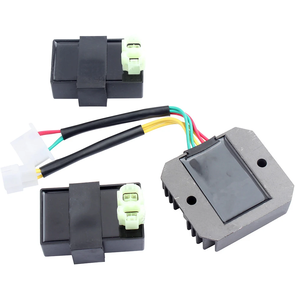 3pcs CDI Regulator Rectifier Kit Fit for Honda XL 600 V Transalp XRV 650 Africa CDI Regulator Rectifier Kit 30410-MS8-610