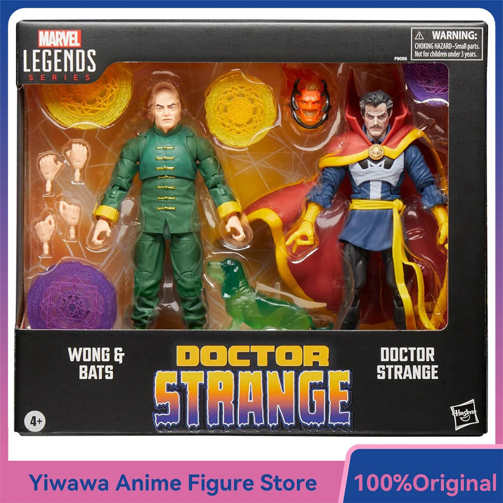 

[In-Stock] Hasbro Marvel Legends Series Doctor Strange, Wong and Bats 15cm Multipack Exclusive Action Comic Figure Model Toys