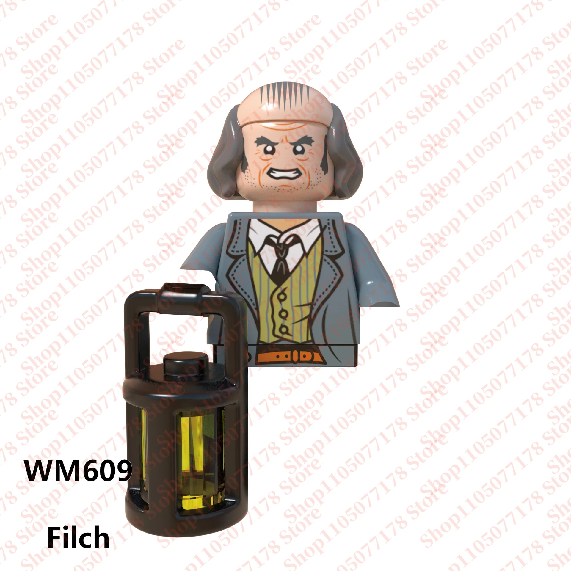 Harry Potter personagem clássico Queenie James Potter Griphook blocos de construção mini tijolo das crianças brinquedos DIY modelo presentes