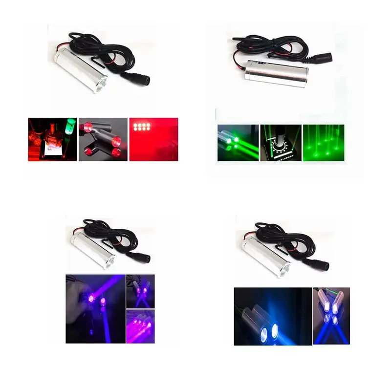 650nm 532nm 405nm 450nm Fat Beam Red Green Blue Purple Laser Diode Module for KTV/Bar Stage/Room Escape + 5V Adapter