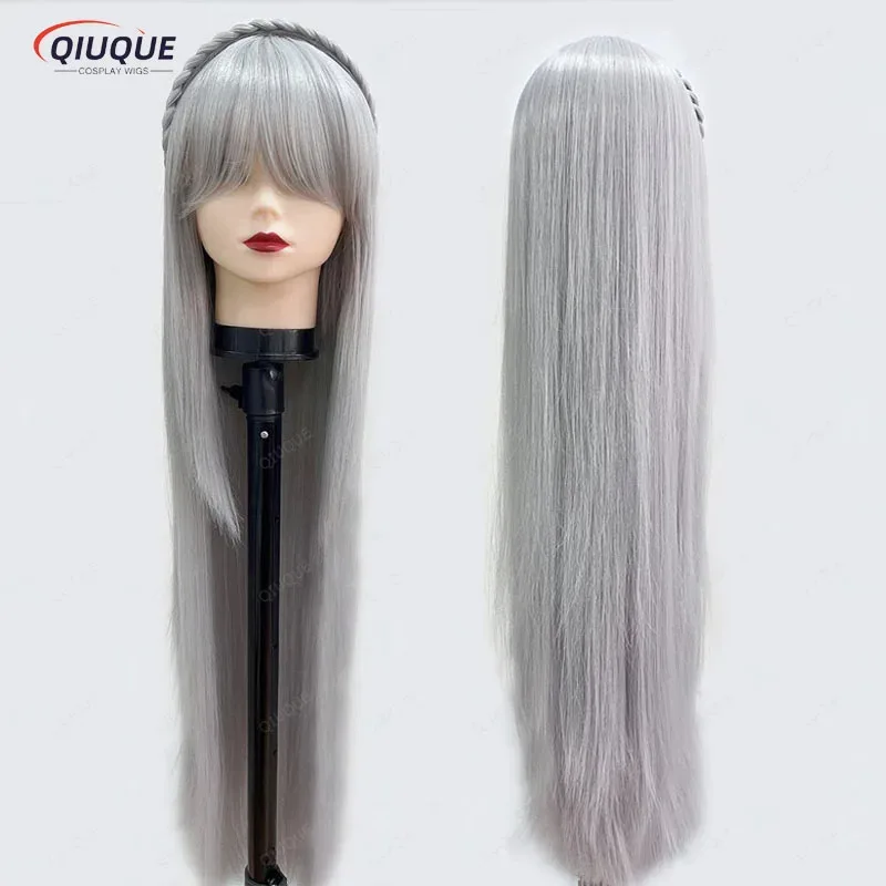 

LQRe: Life in a Different World from Zero Emilia Heat Resistant Hair Cosplay Costume Wig + Free Wig Cap