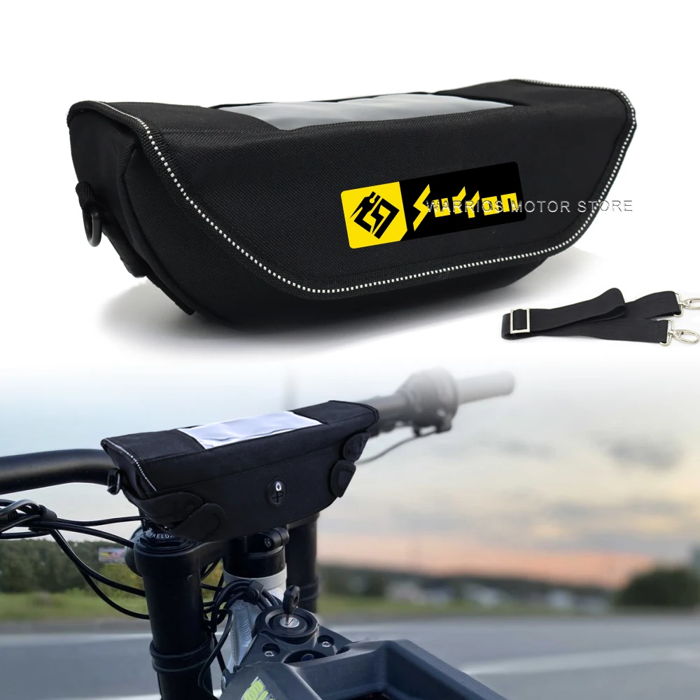 

Waterproof Handlebar Bag For Surron Sur Ron Light Bee X/S/LBX Segway X260 X160 Motorcycle Accessories Storage Travel Tool bags