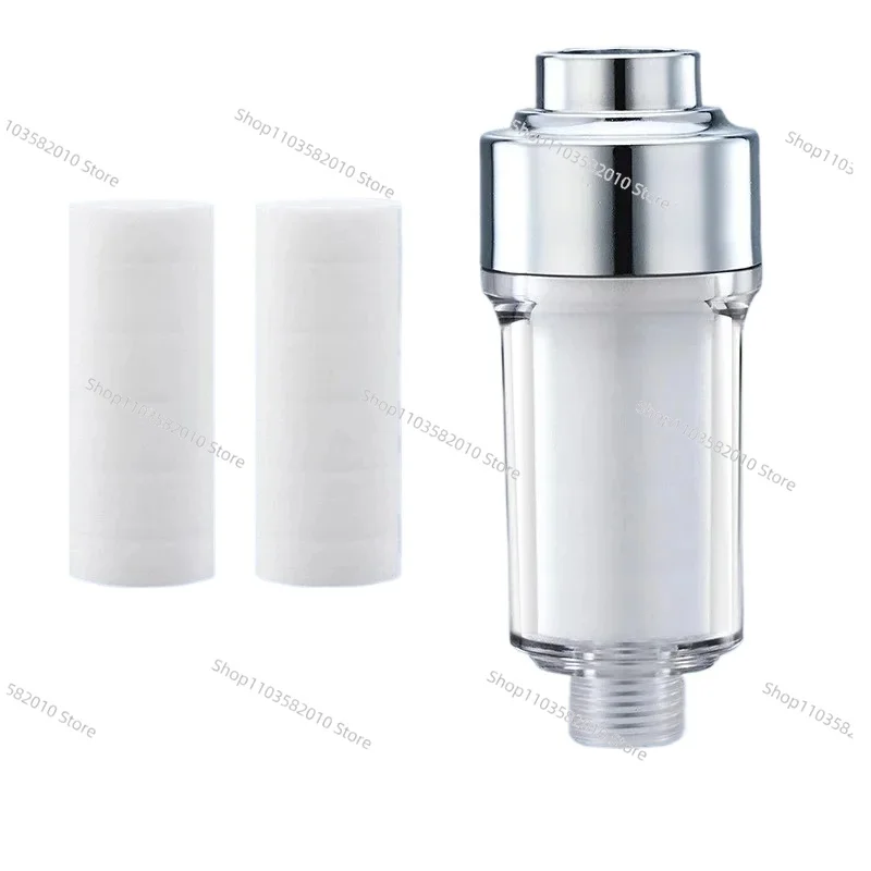 Shower Water Purifier Filter, Prevents Scale Buildup for Washing Machine Faucet Filtration