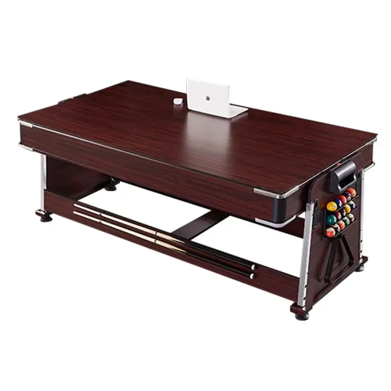 Atacado 4 em 1 mesa de jogo multi esporte combinação rotativa mesa interna com pernas de madeira maciça material de almofada mdf tamanho personalizado