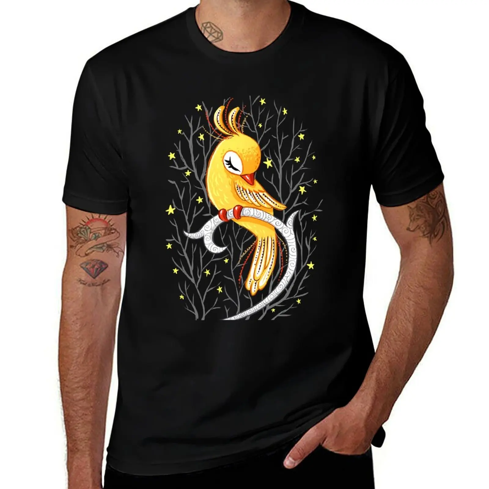 Magic Canary T-Shirt graphic shirts korean fashion street wear mens designer clothes