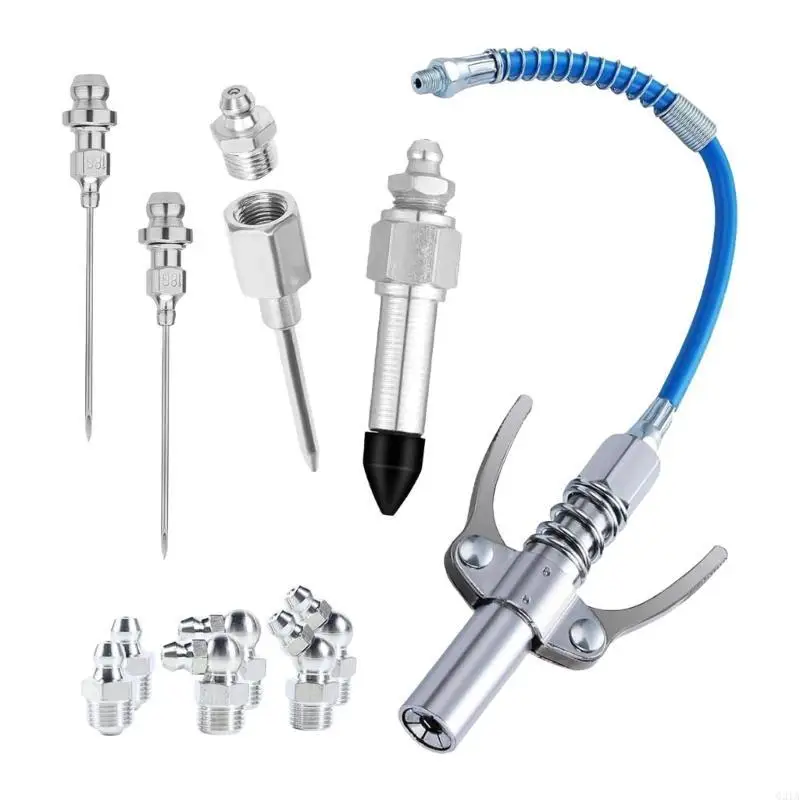

Industrial Grease Coupler Manual Lubrication Tool With Secure Clamp Mechanism